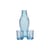 Carafe Fish & Fish verre bleu / Set carafe 85 cl + 2 verres - Serax
