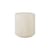 Elements End table composite material white / Ø 40 x H 42 cm - Microcement - Ethnicraft
