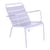 Fauteuil bas Luxembourg métal violet / Dossier incliné - Fermob