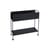 Picolino Flower-pot holder metal black / Storage - Metal / L 66 x H 63 cm - Fermob
