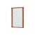 Miroir mural Symmetry Small bois naturel / L 45,8 x H 71 cm - Frama 