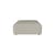 Pouf d'extérieur Arke tissu beige / Canapé de jardin modulable - 90 x 90 cm - Bolia