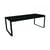 Table rectangulaire Bellevie métal noir / L 196 cm - 8 à 10 personnes - Fermob