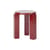 Tabouret Atlas bois rouge / Rond - NEW WORKS