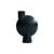 Vase Sphere Buble Medium keramik grün / H 26 cm - 101 COPENHAGEN