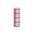 Blockkerze Column wachs bunt / Ø 7 x H 20 cm - Hay
