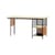 Bureau Eames Desk Unit EDU métal bois multicolore / Eames, 1949 - L 152,5 cm - Vitra