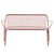 Canapé de jardin 2 places HiRay métal rouge / L 121 cm - Kartell