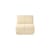 Lounge Sessel Chill textil beige / Geschlaufter Stoff - SARAH LAVOINE