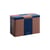 Contenitore ermetico Tin Medium metallo multicolore / 20 x 10 x H 12,5 cm - Hay