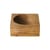 Centrotavola Cube legno naturale / 12 x 12 cm - Teck - HK LIVING