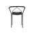Fauteuil Poltroncina métal noir / Maurizio Peregalli, 1984 - Zeus