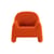 Gepolsterter Sessel Gomma textil orange / Von Schritten, D'Urbino, Lomazzi, 1970 - Zanotta