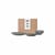 Geschirr-Set Nordic Rain keramik grau / 2 Personen - 6 Zimmer - BROSTE COPENHAGEN