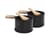 Set Lumi métal noir / Pour raclette à la bougie - 2 personnes - Cookut