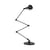 Lampadaire Signal Zigzag 4 bras articulé - H max 120 cm - Jieldé