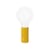 Lampe extérieur sans fil rechargeable Aplô LED plastique & métal jaune - Fermob