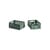 Lot de 2 paniers Colour Crate MINI plastique vert / 17 x 13 cm - Recyclé - Hay