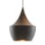 Pendelleuchte Beat Fat LED metall schwarz / Ø 24 cm x H 30,4 cm - Handwerklich hergestellt - Tom Dixon