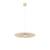 Sospensione Carmen Small tessuto beige / LED - Ø 50 cm - Hartô