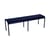 Luxembourg Bench metal blue 3/4 seats / L 145 cm - Fermob