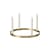 Circle Large Candelabra metal gold To suspend or to lay - Brass - Ferm Living