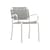 Fauteuil de repas Inout 824 gris / Sangles élastiques - Gervasoni