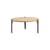 Table basse Brooklyn bois naturel / Ø 90 x H 43 cm - Chêne massif - TIPTOE
