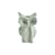 Vasen Hibou Large keramik blau by Marni / H 30 cm - Serax