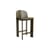 Chisel 35 Low Bar chair wood green / H 65 cm - Hay