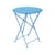 Tavolo pieghevole Bistro metallo blu / Ø 60 cm - Acciaio / 2 persone - Fermob