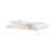 Eton Double bed metal beige / For mattress 140 x 200 cm - Bed base included - NOO.MA