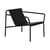 Fauteuil bas Panorama métal noir - TIPTOE