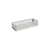 Panier Colour Crate MINI plastique gris Oblong / 13 cm x 34.5 cm - Hay