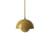 Flowerpot VP10 Pendant metal yellow / Ø16 cm - By Verner Panton, 1969 - &tradition