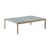 Table basse Couple / 84.5 x 120 x H 35 cm - Plateau grès réversible - Muuto