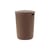Panier à linge Hide tissu marron / Feutre recyclé - Ø 46,5 x H 64.5 cm - Normann Copenhagen