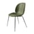 Sedia Beetle RE materiale plastico verde / Gambe cromate nere - Riciclate - Gubi