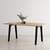 Table rectangulaire New Modern / 160 x 95 cm - Chêne éco-certifié / 6 à 8 personnes - TIPTOE