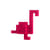 Panton Cubes Flamingo Decoration plastic material red / Flamingo Kit - Verner Panton, 1974 - Vitra
