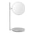 Miroir à poser Pose métal marbre blanc / Miroir grossissant orientable - Normann Copenhagen