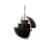 Multi-Lite Large Pendant metal black Adjustable - Reissue 1972 - Gubi