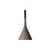 Suspension Aplomb  / Ciment - Ø 17 cm x H 36 cm / Câble 3,5 mètres - Foscarini