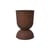 Hourglass Large Flowerpot metal brown / Ø 50 x H 73 cm - Ferm Living