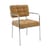 Gepolsterter Armlehnstuhl Orea textil beige - NV GALLERY