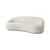 Divano destro Margas LC4 tessuto beige / 3 posti - L 245 cm / Tessuto bouclé - &tradition