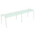 Panchina Monceau XL metallo verde / L 160 cm - 3 a 4 posti - Fermob
