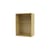Armoire murale salle de bains Ripple / L 35,4 x P 20 x H 46,8 cm - Verre ondulé - MONTANA