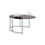 Tavolino basso Slim Irony ovale / H 42 cm - Zeus