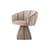 Drehsessel Semilie textil beige / Velours - Bloomingville
